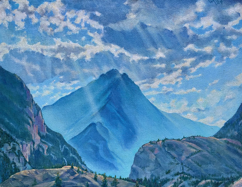 Painting by William Matthews