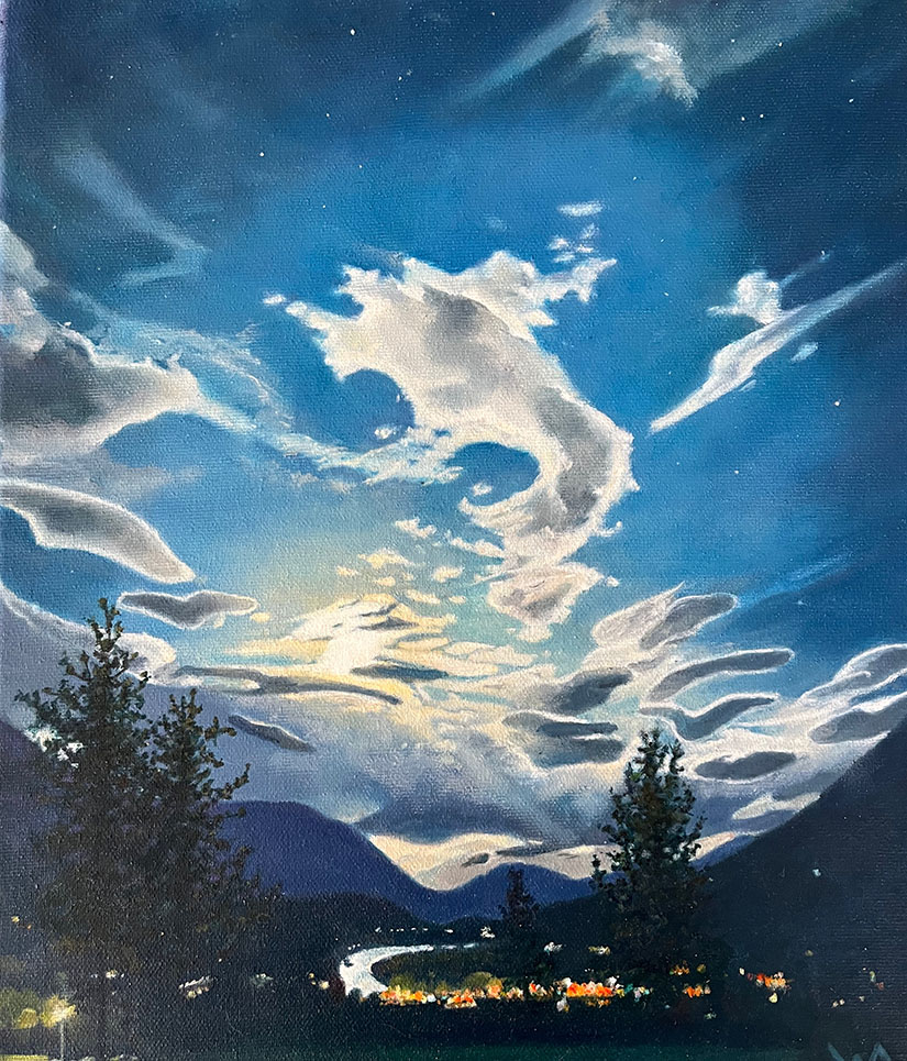 Painting by William Matthews